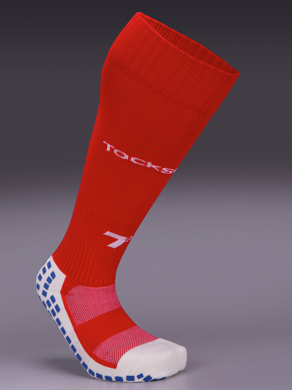 TOCKSOX二代-神行系列足球袜（长筒红色）