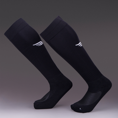 tocksox两翼齐飞系列长筒黑色功能足球袜